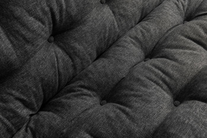 Atelier Del Sofa Renge - Sofá cama de 3 plazas Gris oscuro